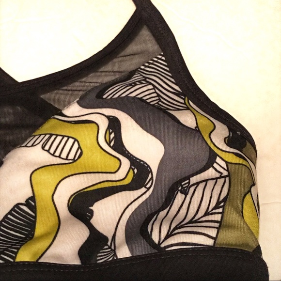 Botanic Yoga Bra Multi-Plume LUKKA LUX- Size S-NWT - Picture 3 of 6
